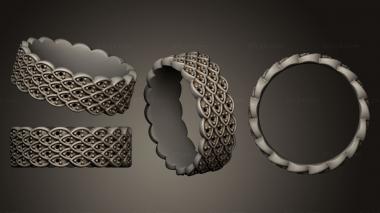 Jewelry rings Ring R029 3d model